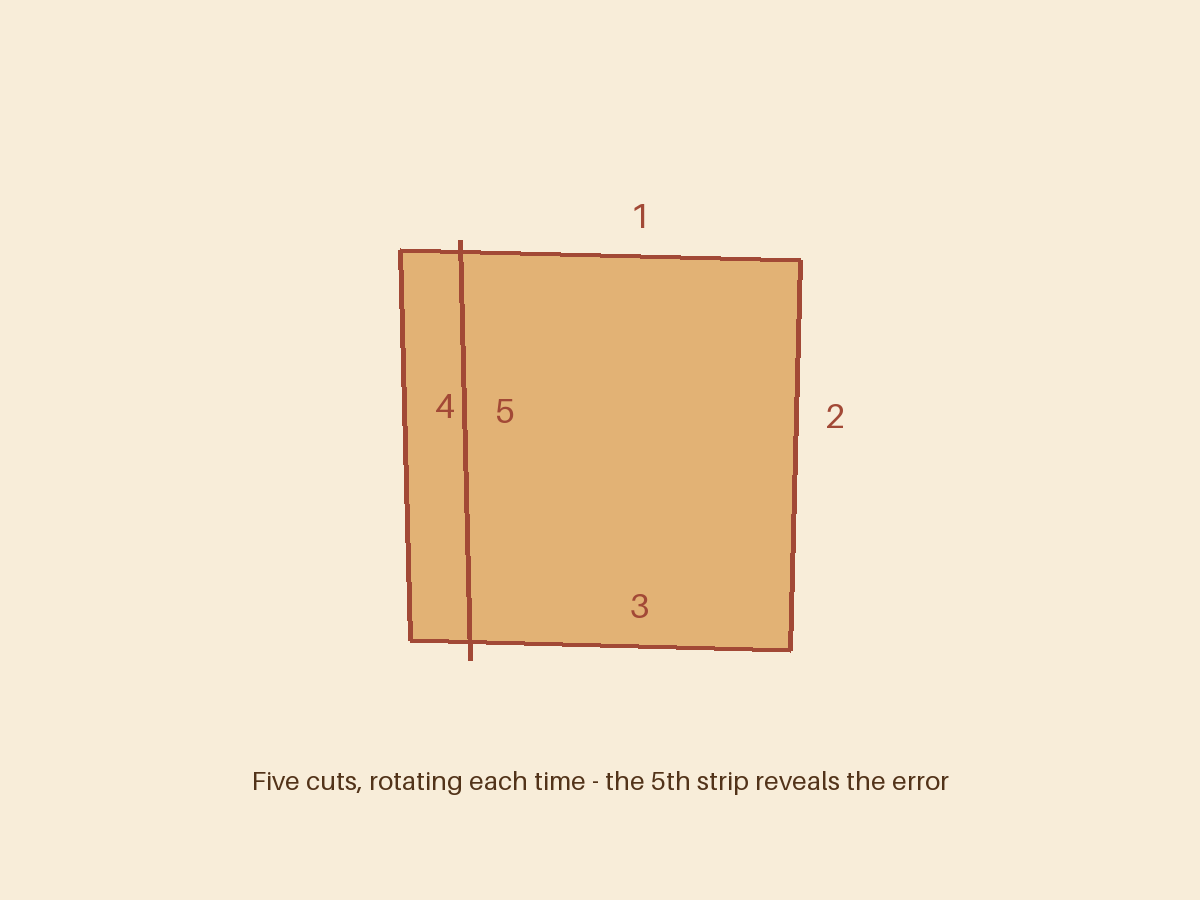 The five-cut calibration